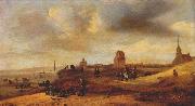 Salomon Rombouts Coast at Scheveningen oil painting artist